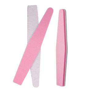 Lime à ongles double grain Eponge grossière/fine Bloc de polissage à 2 faces pour ongles naturels et vernis en gel Outil de manucure professionnel - Product Image 5