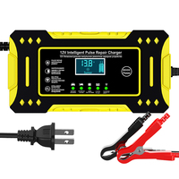 Chargeur de batterie intelligent automatique à réparation complète avec protection multiple 12v6a