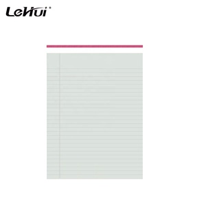 Pacchetto personalizzato in stile 2025 50 fogli di blocco legale assortito riciclato 8.5x11.75 lettera formato carta con Logo stampato per i regali - Product Image 5