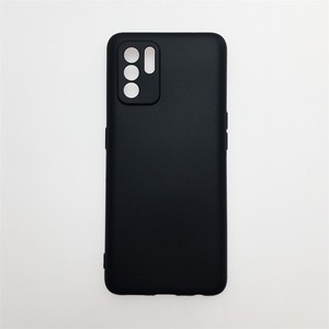 เคสโทรศัพท์มือถือซิลิโคนเนื้อด้านสำหรับ <span class=keywords><strong>OPPO</strong></span> <span class=keywords><strong>Reno6</strong></span> Z 5g/6Z สีดำ - Product Image 2