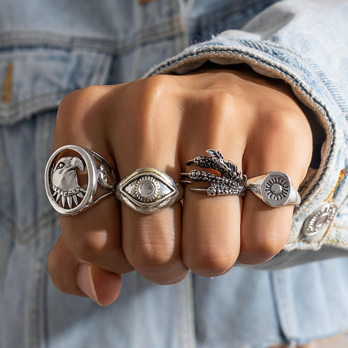 Grape Frog Jewellery The Great Frog: Letter U Alphabones Pendant