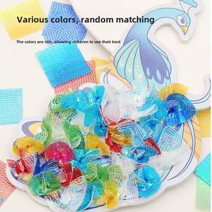 Princess <span class=keywords><strong>Poke</strong></span> DIY Fabric Craft Kit Juguetes de papel educativos Regalo para niños Regalo divertido y creativo para niños - Product Image 3