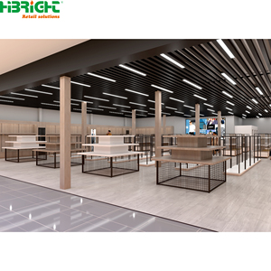 ชั้นวางสินค้าแบบกอนโดลาของร้านขายของชำอเมริกัน และชุดเครื่องคิดเงิน POS - Product Image 4