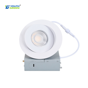 IC-zertifizierte 3CCT ETL Moderne 3-Zoll 4-Zoll 6-Zoll Schlanke <span class=keywords><strong>LED</strong></span>-Einbauleuchte mit 90° Neigung für Zuhause, Büro, Nassräume und <span class=keywords><strong>Badezimmer</strong></span> IP54 - Product Image 1