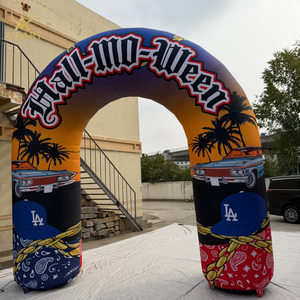 Arco Inflable con Temática <span class=keywords><strong>de</strong></span> Bosque <span class=keywords><strong>de</strong></span> <span class=keywords><strong>Coco</strong></span> para Vacaciones en la Playa, Arco Inflable <span class=keywords><strong>de</strong></span> Alta Calidad <span class=keywords><strong>de</strong></span> 4.5m con Diseño <span class=keywords><strong>de</strong></span> Palmeras - Product Image 6