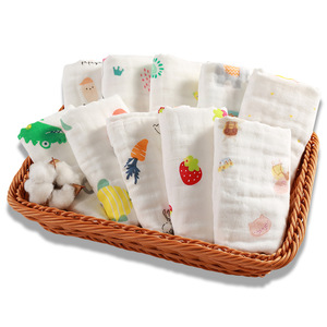 Parches de 6 capas para bebés, almohadillas para los hombros, antivaho, leche suave, babero de muselina, bonita impresión, <span class=keywords><strong>toalla</strong></span> para bebé - Product Image 1