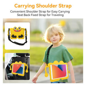 HGD HGD2107 Series Cartoon Shockproof Tablet Cases for Kids, iPad 10.2 2020 Case, iPad 10.5 2018 Air 3 With Shoulder Strap - Product Image 2