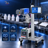 Marqueur laser UV IPS-LUV5W F MG 355nm, machine de marquage industrielle haute vitesse 12000 mm/s