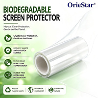 Protector de Pantalla PET Ecológico Antihuellas Oleofóbico con Adhesión Estática Sin Residuos de Pegamento Personalizado para Teléfono Móvil Grado AAA