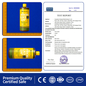 Savon Noir Africain Hydratant et Nettoyant en Profondeur pour le Corps, Réparateur Naturel et Biologique à la Bave d'Escargot, Sous Marque Privée - Product Image 2