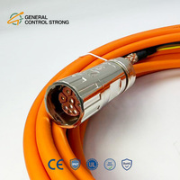 Câble d'alimentation industriel, faisceau de câbles servo, câble PVC, personnalisable, livraison directe d'usine, compatible avec les servomoteurs de la série AB