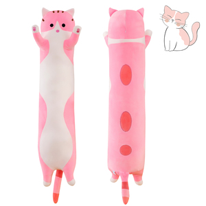 <span class=keywords><strong>Almohada</strong></span> de Felpa Gigante con Forma de Gato, Suave y Larga, para Niños y Novias, Fabricante de Peluches Kawaii - Product Image 1