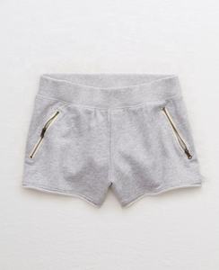 กางเกงขาสั้นโยคะฟิตเนสสไตล์วินเทจคุณภาพสูงสำหรับผู้หญิง ผ้าฝ้ายออร์แกนิคปักลาย เอวสูง สวมใส่สบาย ระบายอากาศดี ขายส่ง - Product Image 4