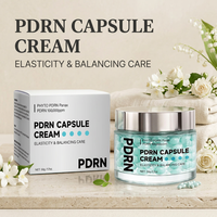 Krim Wajah PDRN Capsule 100.000ppm Terbaru, Krim Pelembap Perbaikan Kulit Korea, Label Pribadi, Krim Kapsul DNA Salmon PDRN