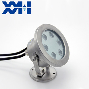 Luz LED Subacuática de Acero Inoxidable de 9W con Cambio de Color Automático RGB AC12V 24V, IP68 Impermeable, para Fuentes Exteriores - Product Image 4