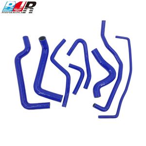 Piezas de carreras de rendimiento BJR, Kit de tuberías de mangueras de radiador de silicona Flexible personalizado para FIAT COUPE 20V - Product Image 4