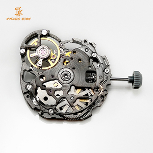 Movimiento mecánico esqueleto YINBEI modificar calibre 8215 Japón Movt personalizado OEM hueco mecanismo de reloj automático fabricantes - Product Image 1