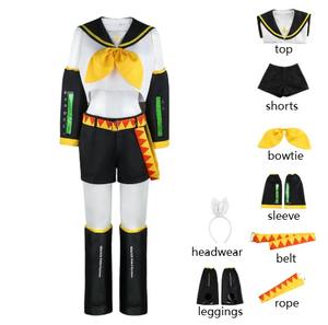 ชุดคอสเพลย์อนิเมะ ริน เลน ชุดคอสเพลย์เลน ริน ชุดเลน คาการามิเนะ ชุดนักเรียน JK สำหรับฮาโลวีน งานคอมมิคคอน - Product Image 2