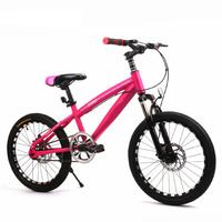 Vélo de montagne pour enfants de 20 pouces, alliage de magnésium, frein à disque, vitesse unique, fourche en acier, cadre à suspension arrière, suspension souple, 14 ans, garçon