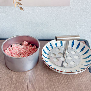 Prensa para Albóndigas 2 en 1, Molde para Hamburguesas y Albóndigas, Herramienta de Cocina de Acero Inoxidable 304 para Hacer Albóndigas Caseras y Falafel - Product Image 4