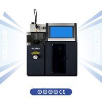Viscosimètre cinétique semi-automatique SCITEK RT. à 150 ℃   Quatre stations d'essai indépendantes pour laboratoire pétrolier