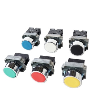 زر توقف طارئ دوار بلاستيكي مقاوم للماء 22 ملم IP65، مفتاح ضغط XB2 لحظي مع رمز إعادة الضبط، مفتوح عادةً - Product Image 5