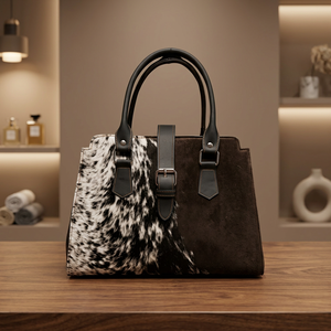 B.S INTERNATIONAL Lightweight Goat Leather Custom Made Large Capacity Zipper Closure Waterproof Vintage Style Women's Handbags - Product Image 2