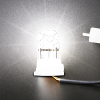 Nouveau kit de feux stroboscopiques d'urgence Xenon blanc 12V 160W 8 ampoules pour voiture avec garantie d'un an