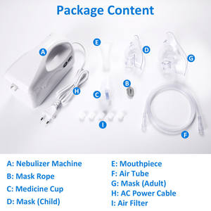 Fitconn Meilleure vente Nébuliseur liquide haute performance <span class=keywords><strong>Inhalateur</strong></span> facile à transporter pour un usage domestique - Product Image 5