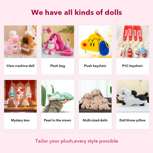 Vendita Diretta dalla Fabbrica: Simpatici Elfi di Peluche, Giocattoli di Peluche a Forma di Animali Cartoon, Giocattoli Anime Imbottiti, Bambole di Peluche per Regalo - Product Image 6