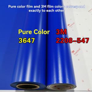 <span class=keywords><strong>Film</strong></span> transparent pour boîte à lumière 3600, couleur pure, <span class=keywords><strong>film</strong></span> changeant de couleur, en remplacement des autocollants de lettrage adhésifs instantanés 3M 3630 - Product Image 4