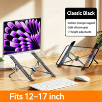 Soporte Plegable de Aleación de Aluminio para Laptop, Ajustable, Soporta un Peso Estático de 7 KG, Accesorios de Computación al por Mayor
