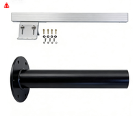 Kit de support de montage de panneau solaire réglable Leite pour installation au sol/sur toit (compatible avec les panneaux solaires de 100W à 400W)
