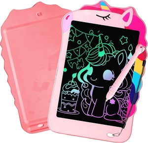 Bloc de Notas Electrónico para Niños, Tableta de Escritura LCD de 8.5 Pulgadas con Pizarra de Dibujo de Dinosaurios y Unicornios - Product Image 1