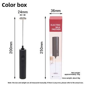 Modernes Elektrisches Hand-Milchaufschäumer- und Eierschläger-Set, Umweltfreundliche Kaffee- & Tee-Helfer für Sahne, Kuchen & Kaffee - Product Image 6