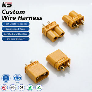 Custom XT30U 2PIN Female to Male Connector Wire Harness <b>Cable</b> Assembly XT30 Connectors - Product Image 1