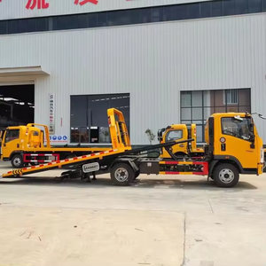 Nouveau camion de <span class=keywords><strong>remorquage</strong></span> à plateau plat 6 roues 4x2, diesel, avec transmission manuelle, pour les services <span class=keywords><strong>d</strong></span>'urgence, à vendre - Product Image 4