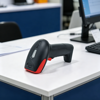 Escáner de Código de Barras Láser Portátil con USB, Dispositivo de Escaneo 1D Rápido y Preciso