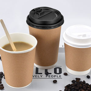 <span class=keywords><strong>Vasos</strong></span> <span class=keywords><strong>de</strong></span> papel <span class=keywords><strong>de</strong></span> café <span class=keywords><strong>para</strong></span> llevar, doble pared, simple, logotipo personalizado, 12oz16oz, taza <span class=keywords><strong>de</strong></span> café reciclable con tapa <span class=keywords><strong>para</strong></span> cafetería - Product Image 3