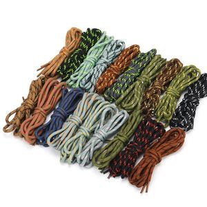 Cordones Redondos de Poliéster de 4 mm con Diseño de Puntos Blancos y Negros, Antideslizantes, Resistentes y Duraderos, para Botas de Escalada y Botas Martin - Product Image 2