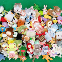 Promo Grosir Murah Mesin Cakar Boneka Hewan Lembut Mainan Boneka Anak 5 - 15cm Campuran Boneka Plush