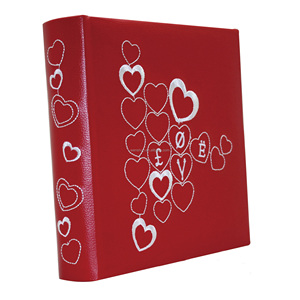 Álbum de fotos encuadernado con libro de cuero PU <span class=keywords><strong>5R</strong></span> 5x7 fotos 200 de 13x18cm personalizado al por mayor álbum de fotos familiar - Product Image 5