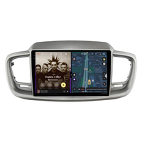 Autoradio Penhui 16+512 Go Crystal Sound 850 Android 14 avec écran 10,4 pouces pour lecteur DVD, audio et vidéo DSP pour Kia Sorento 2015-2019