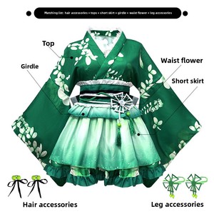 Costume Cosplay Anime Kimono Lolita Giapponese, Abito Elegante Kousaka Honoka Sonoda Umi Lovelive Kotori Eli Nico, Abbigliamento Femminile - Product Image 6