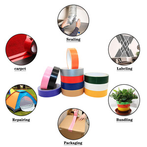 Nhiệm vụ nặng nề trái phiếu Bạc xám Xám Vàng Đỏ Đen Trắng Cam Xanh Tím xanh nâu hồng màu vịt vải Duct băng dính - Product Image 3