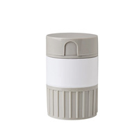 Organisateur de médicaments portable, coupe-comprimés, broyeur, 4-en-1, coupe-pilules, écraseur avec compartiment de rangement
