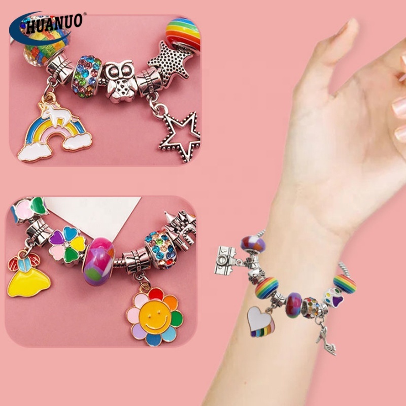 Girls Makeup Set Colorful Beads DIY