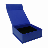 Boîte en papier rigide de luxe avec fermeture magnétique, logo personnalisé, boîte à rabat rigide, boîte cadeau pour sérum cosmétique avec insert en mousse
