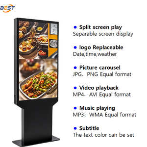 Smart Zoning Digital Signage for Outdoor Subway 3000nit Brightness Auto Dimming 110℃ High-Temperature Resistance for Elevators - Product Image 2