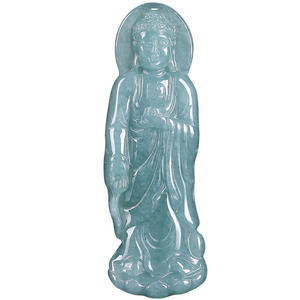 Colgante de Jadeíta Natural con Diseño Original de Buda Amitabha, Estilo Chino, UNISEX, con Certificado de Tasación FG27 - Product Image 5